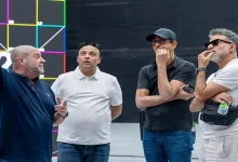 صورة تركي آل الشيخ ينشر صورًا من زيارة مروان حامد لاستديوهات “الحصن”