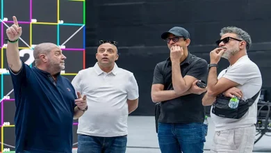 صورة تركي آل الشيخ ينشر صورًا من زيارة مروان حامد لاستديوهات “الحصن”