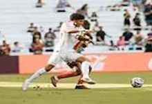صورة الممثلة كيث إربان تتابع مباراة الترجي ولوس أنجلوس في كأس العالم