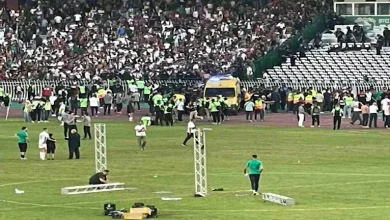 صورة بعد الحادث الكارثي.. مولودية الجزائر يوجه رسالة خاصة للزمالك