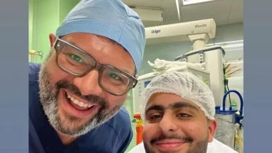 صورة نجل أحمد السقا يوجه رسالة لطبيبه بعد التعافي من العملية