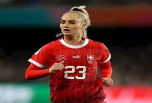 صورة مباراة بين منتخب سويسرا للسيدات وفريق ولاد تشعل السوشيال ميديا