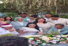 صورة البلوجر كنزي مدبولي بإطلالة ساحرة في عقد قرانها (صور)