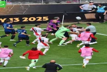 صورة 12 صورة ترصد أول خناقة في كأس العالم للأندية بين ريفر بليت وإنتر ميلان