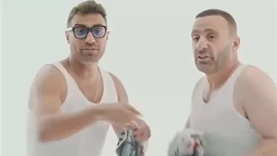 صورة بطريقة كوميدية السقا وفهمي يروجان لفيلم “أحمد وأحمد”