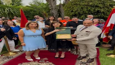 صورة ماجدة الرومي تنشر صورا ترصد لحظة استقبالها بالمغرب قبل حفل موازين