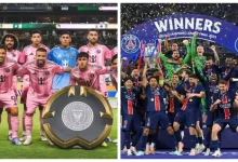 صورة موعد مباراة باريس سان جيرمان و إنتر ميامي في ثمن نهائي كأس العالم للأن