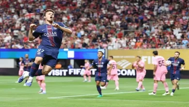 صورة هدف تقدم باريس سان جيرمان على إنتر ميامي في كأس العالم