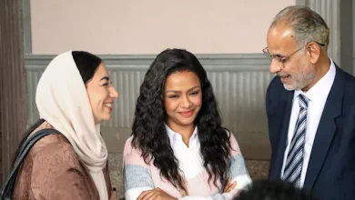 صورة بالصور| أسماء أبو اليزيد تنشر صورًا من مسلسل “فات المعاد” وتعلق: بسمة
