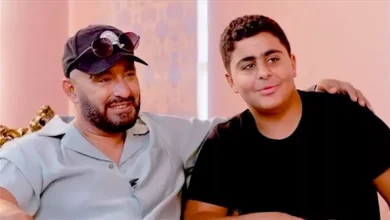 صورة “أبويا وحبيبي”.. رسائل مؤثرة متبادلة بين أحمد السقا وابنه حمزة