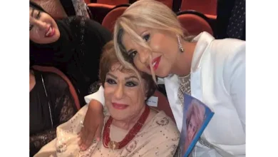 صورة بوسي شلبي تنعى سميحة أيوب: “مع السلامة يا حتة من قلبي”