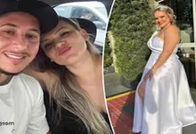 صورة لسبب أغرب من الخيال.. عروس تصل حفل زفافها بسيارة جنازة (صور)
