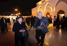 صورة أشرف زكي ومصطفى شعبان.. نجوم الفن في عزاء والدة عمرو الجنايني