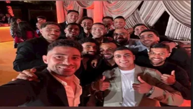 صورة 20 صورة لـ نجوم الأهلى وزوجاتهم في حفل زفاف طاهر