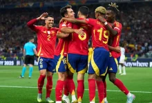 صورة إسبانيا إلى نهائي دوري الأمم الأوروبية على حساب فرنسا