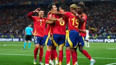 صورة إسبانيا إلى نهائي دوري الأمم الأوروبية على حساب فرنسا