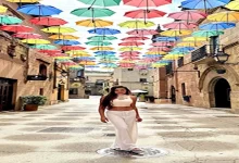 صورة بإطلالة جريئة.. ناهد السباعي تحتفل بعيد الأضحى من برشلونة