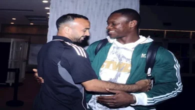 صورة أليو ديانج يلتحق بمعسكر الأهلي في الولايات المتحدة الأمريكية