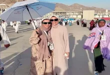 صورة بالصور- ريهام حجاج مع سعد الدين الهلالي خلال أداء مناسك الحج