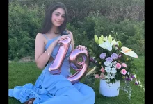 صورة بالصور.. ياسمين العبد تحتفل بعيد ميلادها الـ19 وسط البالونات والزهور