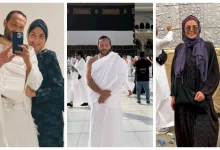 صورة ريهام حجاج تؤدي مناسك الحج رفقة زوجها: “ربنا يكتبها لكل حد نفسه يروح”