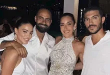 صورة أمينة خليل تقيم حفل زفاف جديد باليونان (صورة)