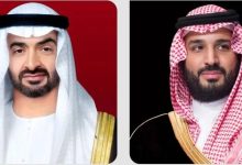 صورة ولي العهد يتلقى اتصالاً هاتفياً من رئيس الإمارات هنأه فيه بعيد الأضحى  أخبار السعودية