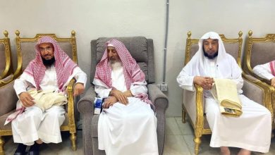 صورة مفتي عام المملكة يستقبل عضوين من هيئة كبار العلماء  أخبار السعودية