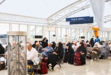 صورة مغادرة أولى رحلات الحجاج الإيرانيين إلى جديدة عرعر  أخبار السعودية