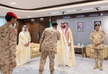 صورة وزير الحرس الوطني يستقبل قادة الوزارة وكبار مسؤوليها المهنئين بعيد الأضحى  أخبار السعودية