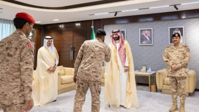 صورة وزير الحرس الوطني يستقبل قادة الوزارة وكبار مسؤوليها المهنئين بعيد الأضحى  أخبار السعودية