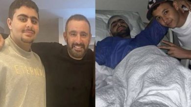 صورة نقل نجل أحمد السقا إلى المستشفى بعد تعرضه لوعكة صحية   أخبار السعودية