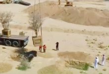 صورة نقل 5 أشجار معمرة من مشروع تجاري إلى أراضٍ نباتية  أخبار السعودية