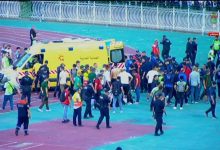 صورة حادثة سقوط تفسد أفراح مولودية في ليلة التتويج  أخبار السعودية