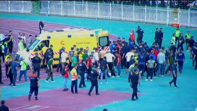 صورة حادثة سقوط تفسد أفراح مولودية في ليلة التتويج  أخبار السعودية