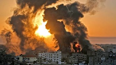 صورة استشهاد 17 فلسطينياً في قصف الاحتلال الإسرائيلي على قطاع غزة  أخبار السعودية