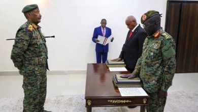 صورة السودان: وزيرا الدفاع والداخلية يؤديان اليمين الدستورية أمام البرهان  أخبار السعودية
