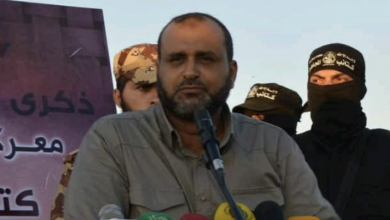 صورة “حركة المجاهدين” تنعى أمينها العام أسعد أبو شريعة الذي اغتاليته اسرائيل اليوم في غزة