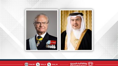صورة سمو ولي العهد رئيس مجلس الوزراء يهنئ ملك السويد بذكرى اليوم الوطني