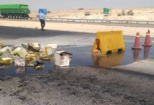 صورة | الأمن العام: إرباك مروري بمنطقة أبو علندا في عمّان بسبب تسرب زيوت من إحدى المركبات