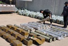 صورة | سوريا: إحباط تهريب شحنة أسلحة من ريف حمص إلى لبنان