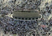 صورة | أكثر من 1.6 مليون حاج يؤدون شعيرة رمي الجمرات بأول أيام عيد الأضحى