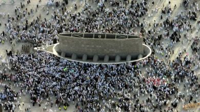 صورة | أكثر من 1.6 مليون حاج يؤدون شعيرة رمي الجمرات بأول أيام عيد الأضحى