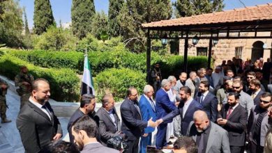صورة | الشرع يزور درعا لأول مرة منذ توليه الرئاسة السورية