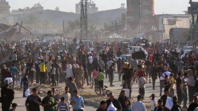 صورة | جيش الاحتلال: مراكز توزيع المساعدات في غزة منطقة عسكرية ليلاً
