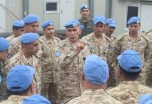 صورة | وحدة الطائرات العامودية الأردنية في الكونغو تحتفل بعيد الأضحى