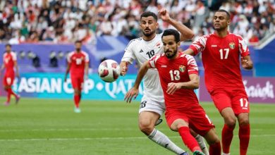 صورة | مباراة منتخب النشامى وأسود الرافدين.. تنافس رياضي وميدان للتآخي