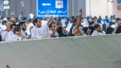 صورة | الحجاج يرمون الجمرات الثلاث ويؤدون طواف الوداع في ختام مناسك الحج الإثنين
