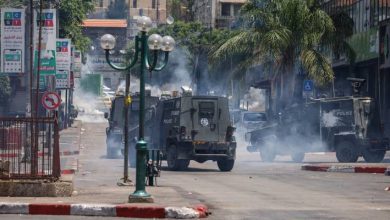 صورة | إصابة 82 فلسطينيا و4 جنود “إسرائيليين” إثر اقتحام قوات الاحتلال لمدينة نابلس