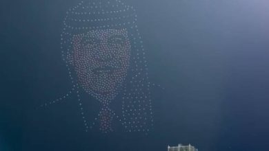 صورة | طائرات درون تزيّن سماء عمّان بمناسبة الاحتفالات الوطنية